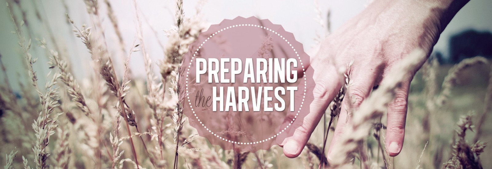 Preparing the Harvest